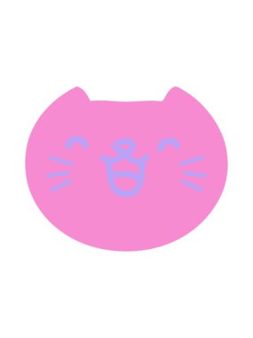 Kedi suratının hareketli animasyonu