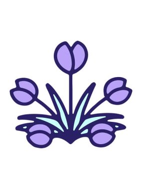 Çiçek tasarımının canlandırmasını bob ve duraklat