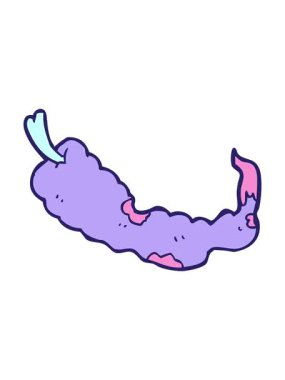 pixelize effect animation of cartoon chili pepper