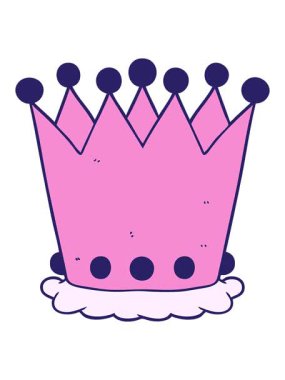 Çizgi film tacının canlandırmasını salla ve durdur