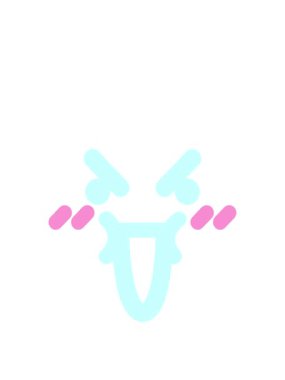 Animasyon olarak gülen suratlar sergiliyor