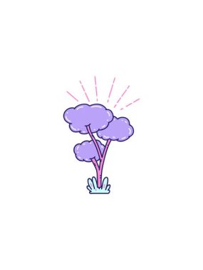 Dövme ağacının gösterişli satış animasyonu