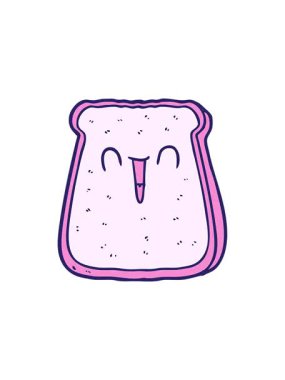 Çizgi film ekmeklerinin canlandırma efektlerini görüntüle