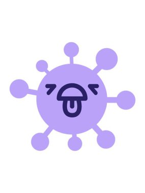 İğrenç virüsün canlandırmasını salla ve durdur