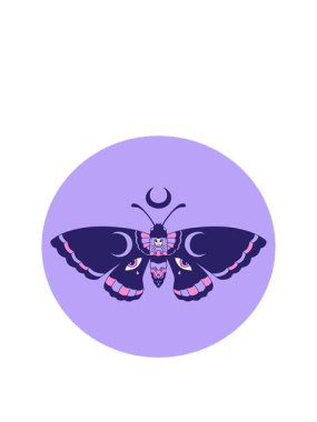 Dövme stili bir güve görüntüsü oluşturuluyor