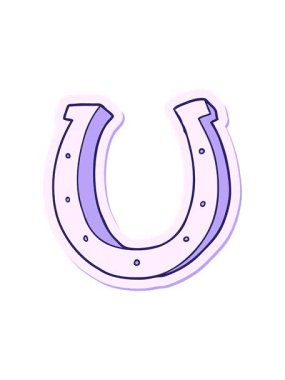 Demir at nalı çıkartmasının dönen hareketli animasyonu