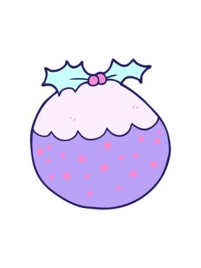 Noel pudinginin hareketli animasyonu