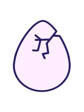 Kırık Paskalya Yumurtası Tasarımı 'nın titreşimli animasyonu