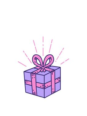 Dövme stili Noel hediyesinin animasyonunu genişletiyorum.