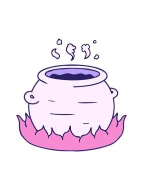 el çizimi karikatür bir tencere güveç karalama animasyonu Bob ve duraklat