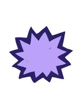 bob and pause animation of cartoon drawing of an explosion