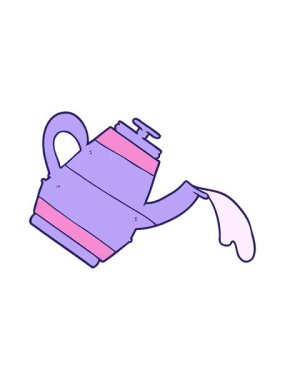 Titreyen hareketli çizgi film animasyonu.