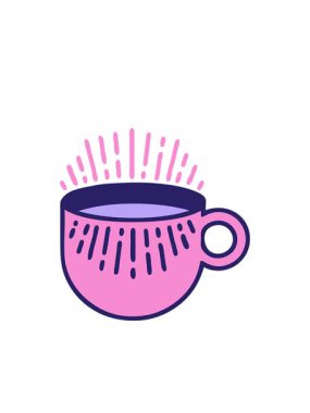 Yanıp sönen radyal çizgiler geleneksel kahve tarzında dövme animasyonu