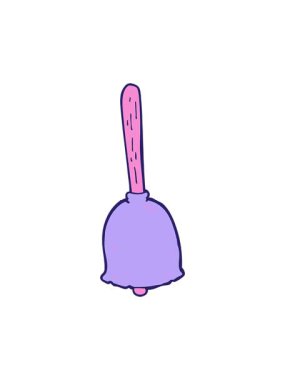 Çizgi film çanı hareketli animasyonu