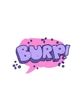 freehand çizilmiş çizgi roman baloncuğu çizgi filmi geğirme metninin bölünme etkisi animasyonu