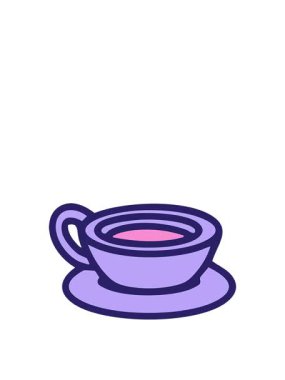 Geleneksel Brezilya kahvesi çiziminin zıplama hareketli animasyonu