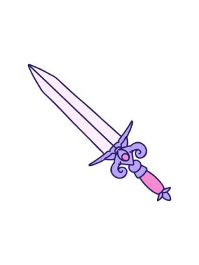 Hançer tasarımının hareketli animasyonunu oynat