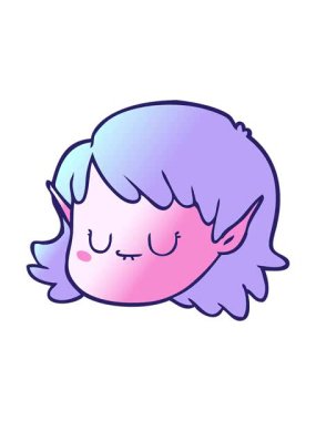 elf kız çizgi filminin animasyonunu durdur ve bob