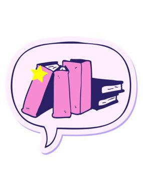 Parlayan yıldızlar, çizgi film kitaplarının konuşma kabarcığı yapıştırmasıyla animasyonunu etkiler