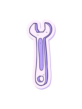 bir çizgi film anahtarının çıkartmasının hareketli animasyonu