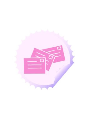 Bir harfin dairesel kabuk soyma etiketi çizgi filminin yıldız patlaması etkisi animasyonu