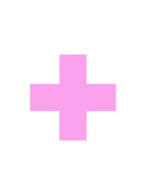 Bir ekleme sembolünün düz sembolünün neon ışık efekti canlandırması