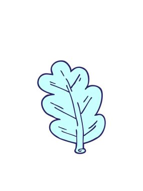 karikatür yaprağının hareketli animasyonu