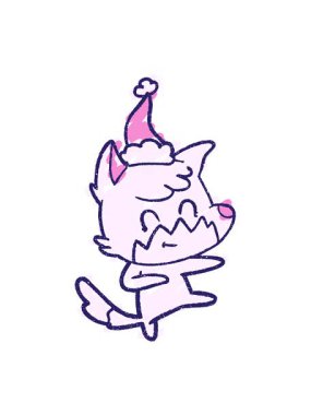 Festive Fox Tebeşir Çiziminin parlak ışık efekti animasyonu