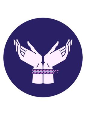 bir çift bağlanmış elin efekt animasyonunu renklendir