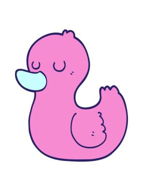 Çizgi film ördeğinin animasyonunu durdurup duraklat