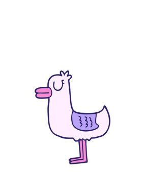 Çizgi film martılarının animasyonunu genişletiyorum.