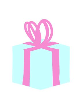 hediye paketinin canlandırma efektini pikselleştir