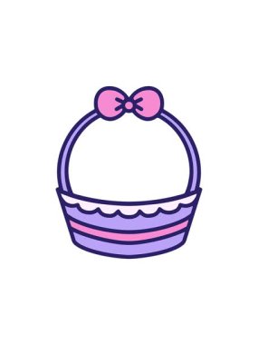 Paskalya sepetinin parlak renklerle canlandırma etkisi