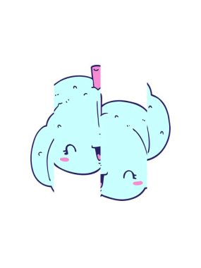 El yapımı balkabağının bölünen hareket animasyonu