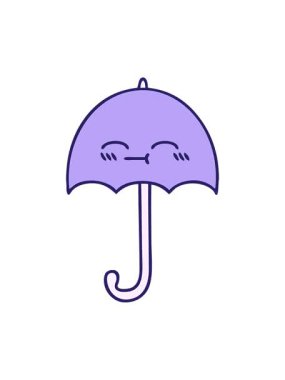 Şemsiye tasarımının titreyen hareketi