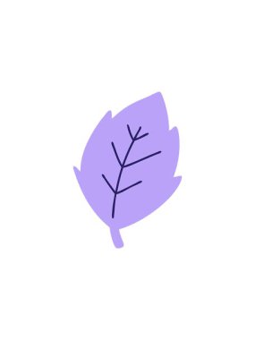 Basit çizgi film yaprağının bölünme etkisi