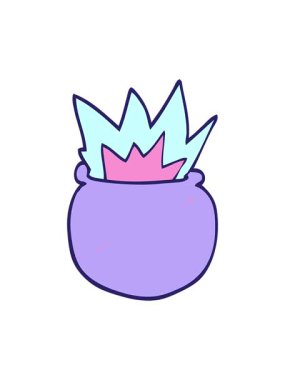 karikatür karikatür hareketli kazanın basınçlı canlandırması