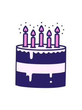 Dövmenin titreşimli animasyonu geleneksel bir pasta stilinde