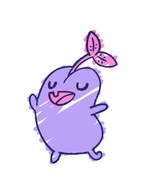 Filizlenen Fasulye Tebeşiri Çiziminin Canlandırmasını Salla ve Durdur