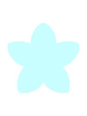 Tek bir Japon çiçeğinin hareketli animasyonu