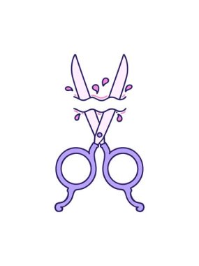 basınçlı berber makası animasyonu