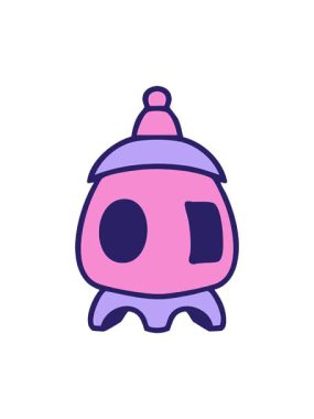 Geleneksel Japon ishidoro taş tapınağının dönen hareketli animasyonu