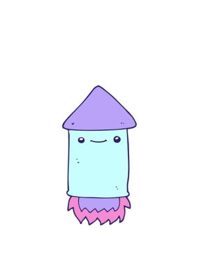 Çizgi film havai fişek animasyonunu genişletiyorum.