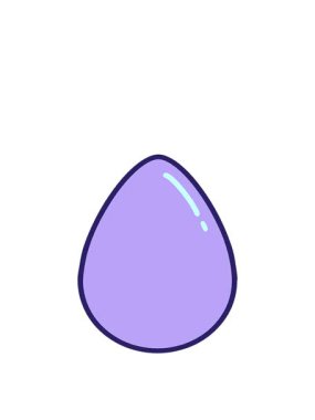 Basit bir paskalya yumurtasının yükselişi ve yüzüşü