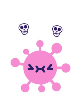 Sinirli virüsün kafatası animasyonu