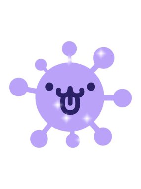 Basit mutlu evcil hayvan virüsünün ışıltı etkisi