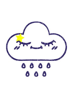 Parıldayan yıldızlar Fırtına Bulutu Kömür Çiziminin animasyonunu etkiler