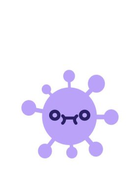 Kafası karışmış boş gözlü virüsün animasyonunu genişletiyorum.