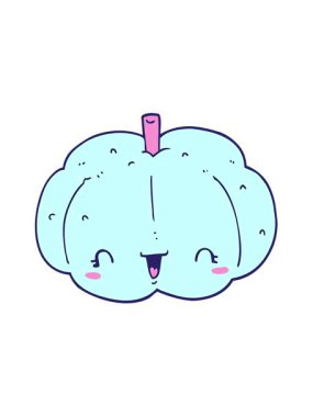 El yapımı balkabağının titreşimli animasyonu