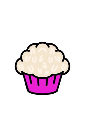 Geleneksel Brezilya hindistancevizi mantarlı tatlısının zıplama hareketi